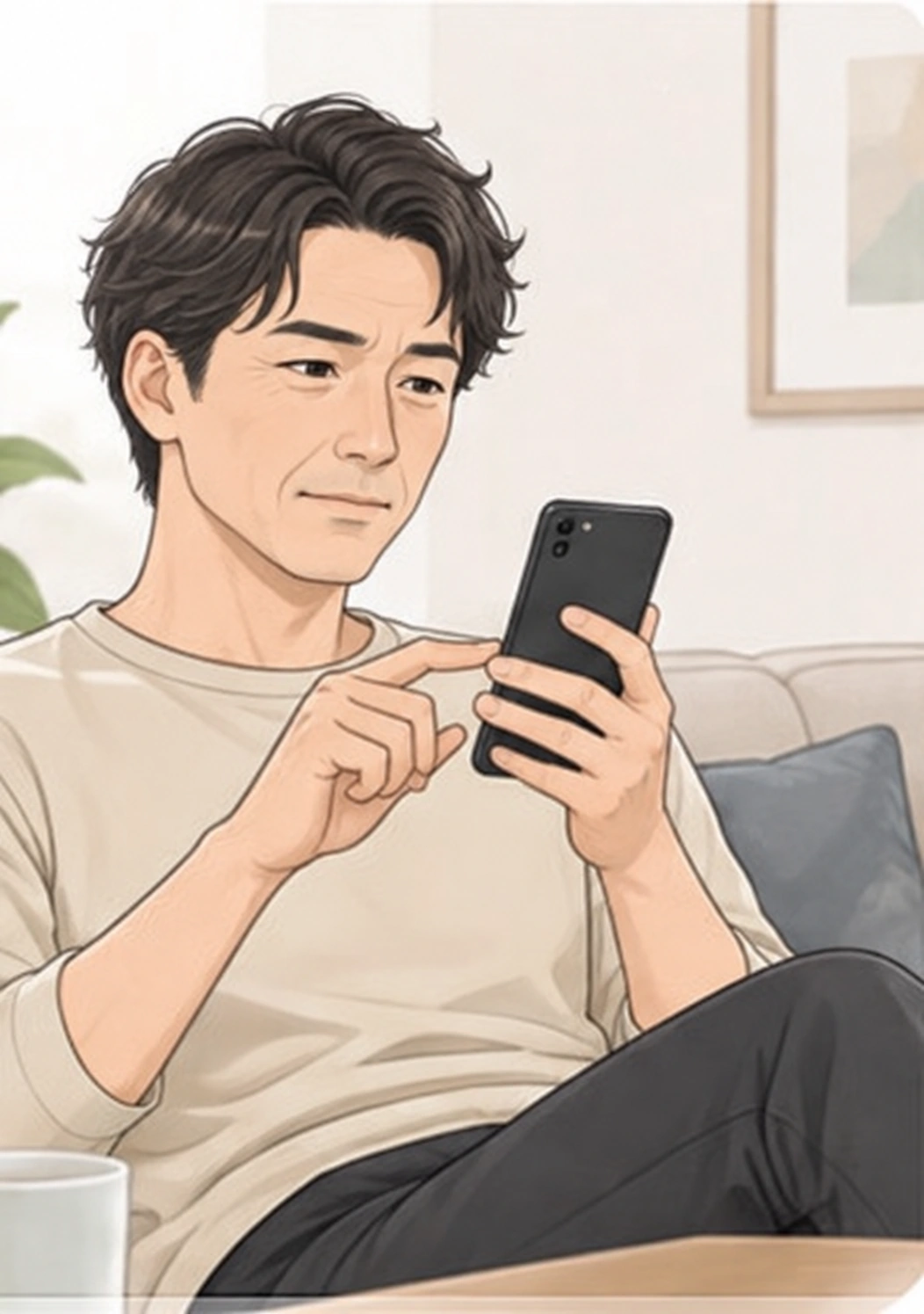 スマートフォンで予約するお客様